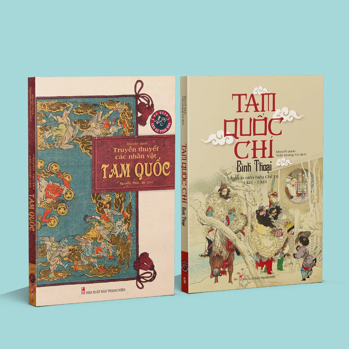 Combo Tam Quốc Chí Bình Thoại + Truyền Thuyết Các Nhân Vật Tam Quốc