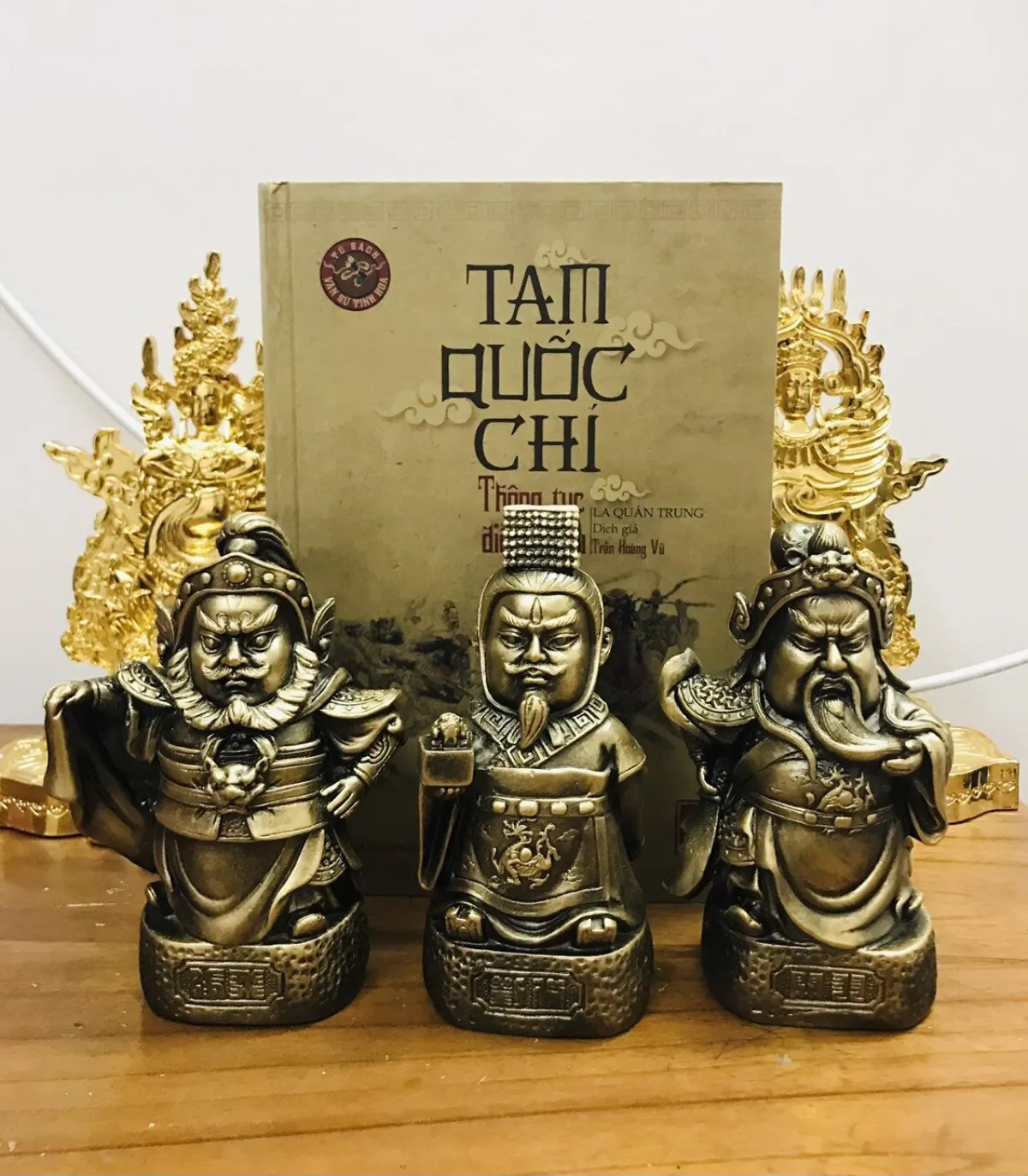Bộ Tượng Tam Quốc Lưu Quan Trương