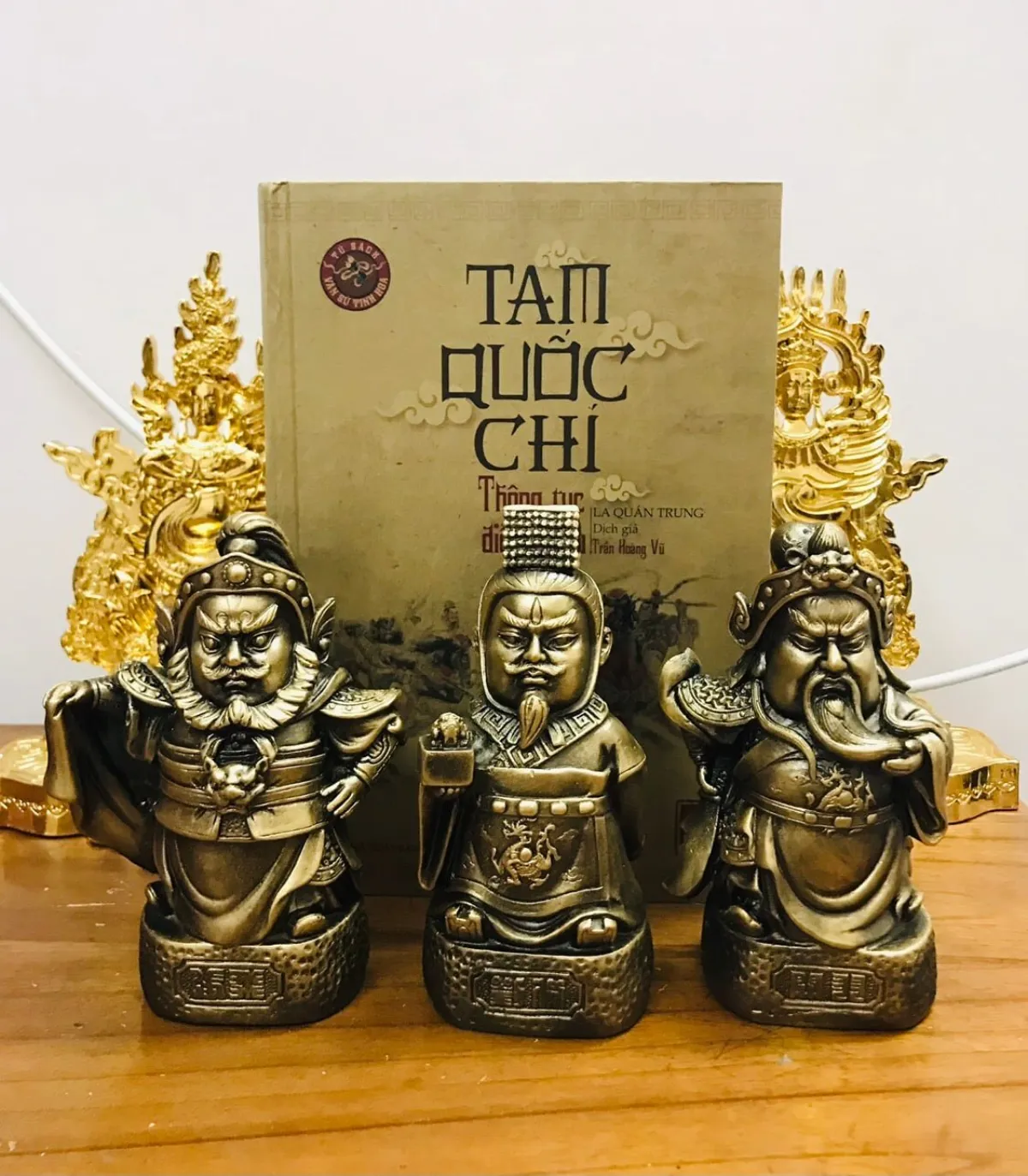 Bộ Tượng Tam Quốc Lưu Quan Trương - ảnh 2