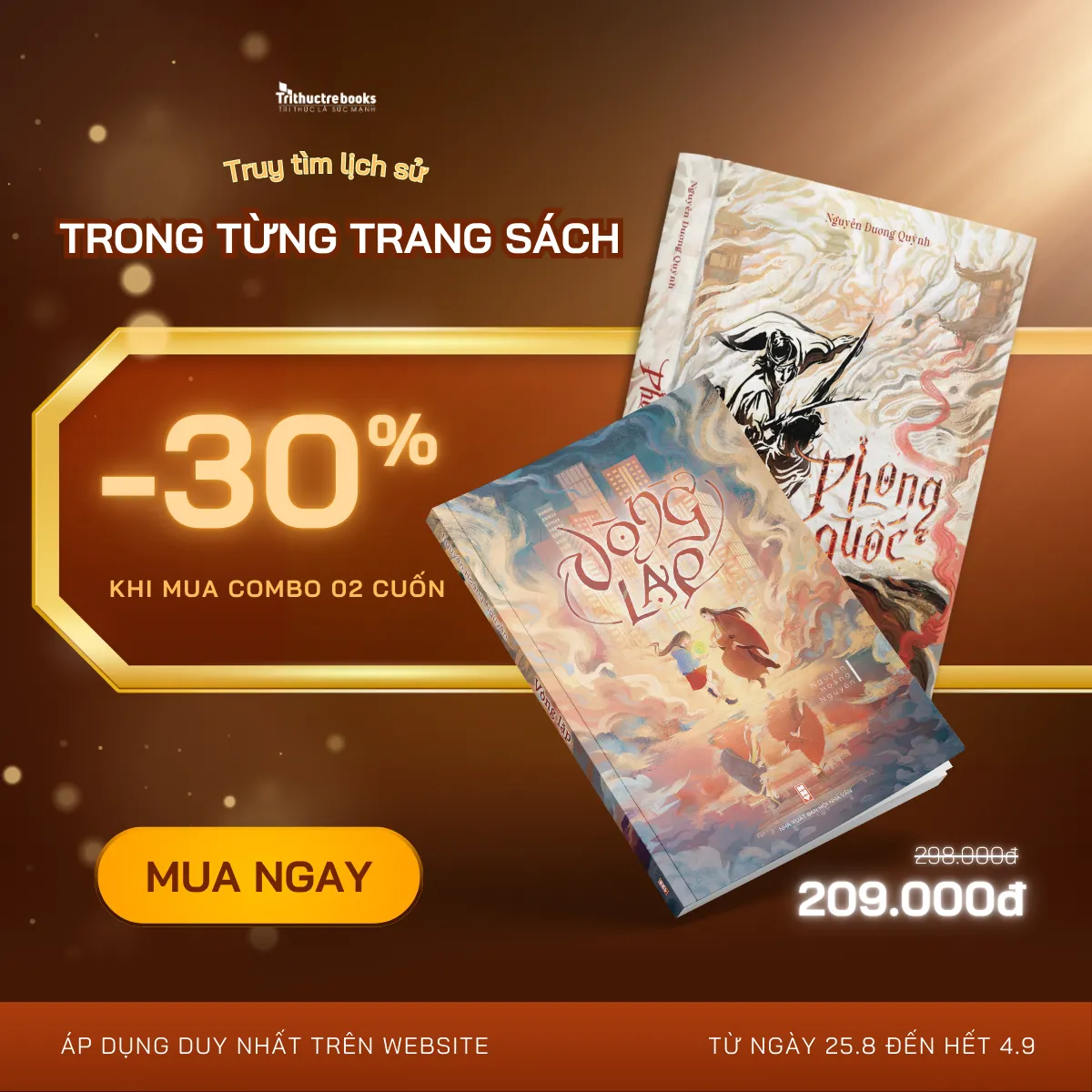 Combo: Truy tìm lịch sử trong từng trang sách (Vòng lặp & Phong Quốc) - ảnh 2