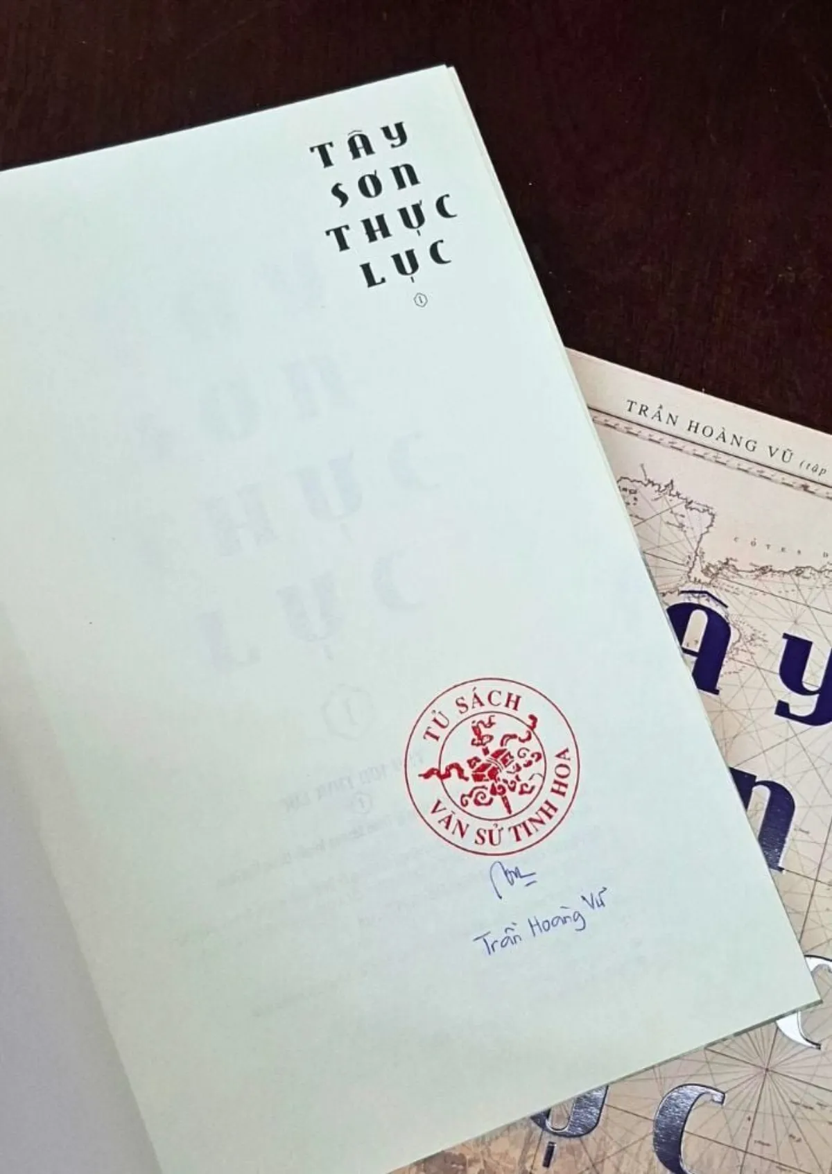Tây Sơn thực lục - Boxset có chữ ký tác giả Trần Hoàng Vũ - ảnh 4