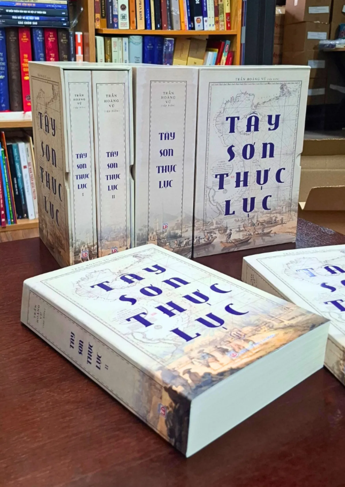 Tây Sơn thực lục - Boxset có chữ ký tác giả Trần Hoàng Vũ - ảnh 6
