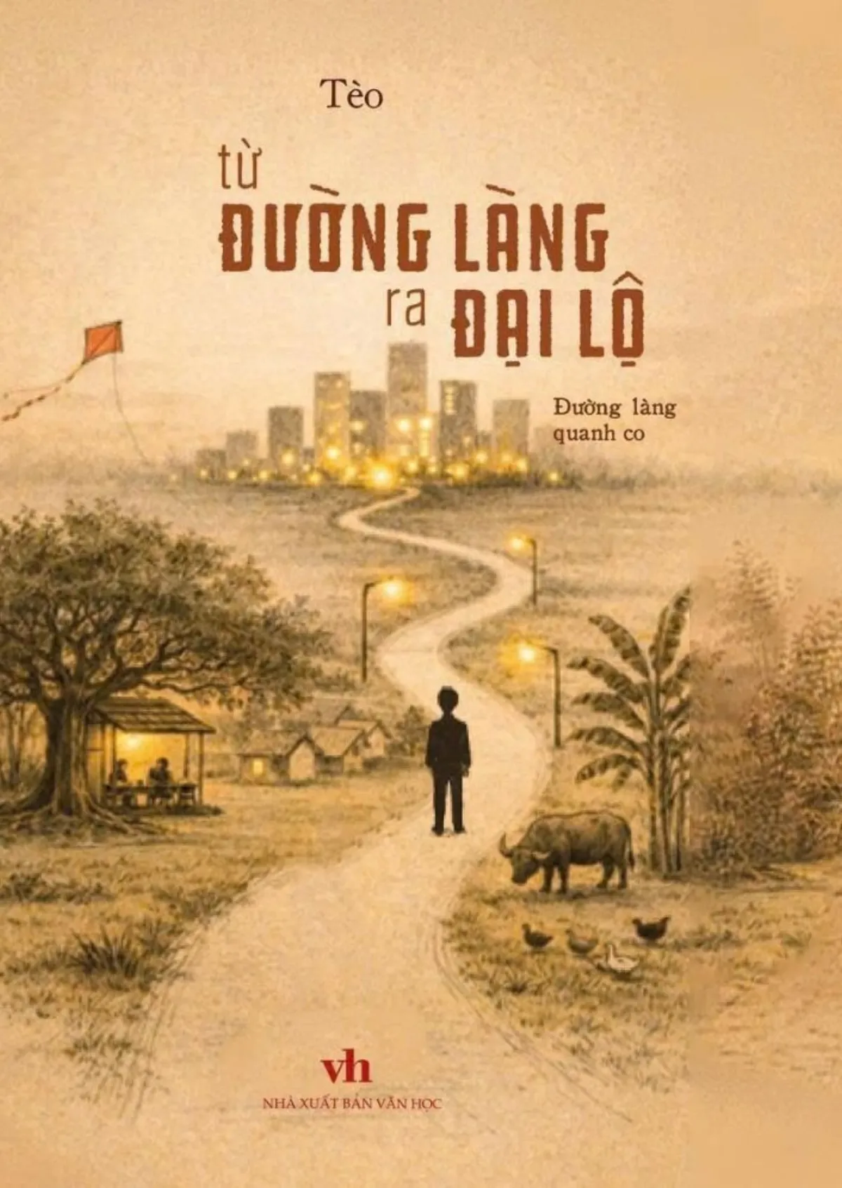 Từ đường làng ra đại lộ - Đường làng quanh co - ảnh 3
