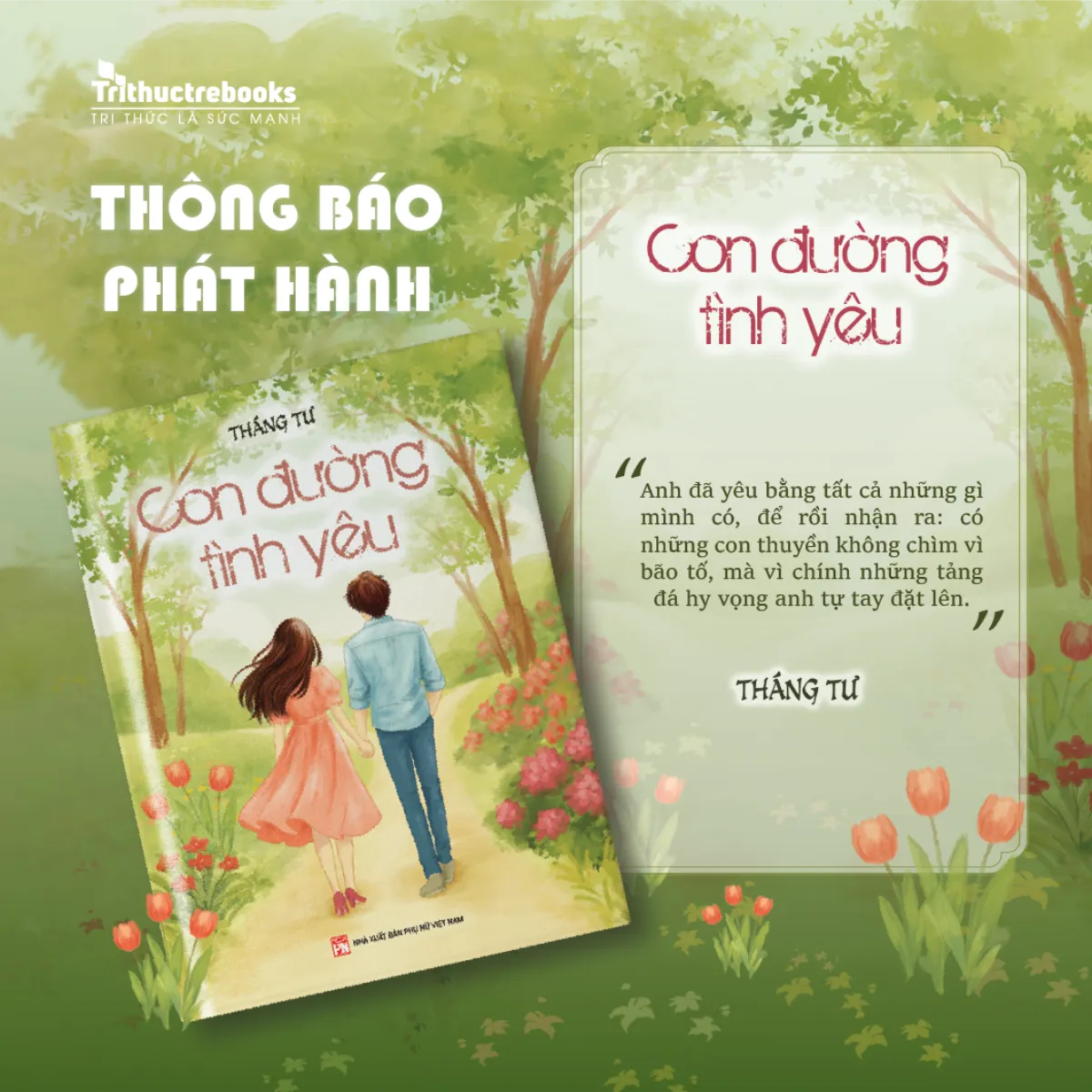 Sách Con Đường Tình Yêu - Tác giả Tháng Tư - ảnh 7