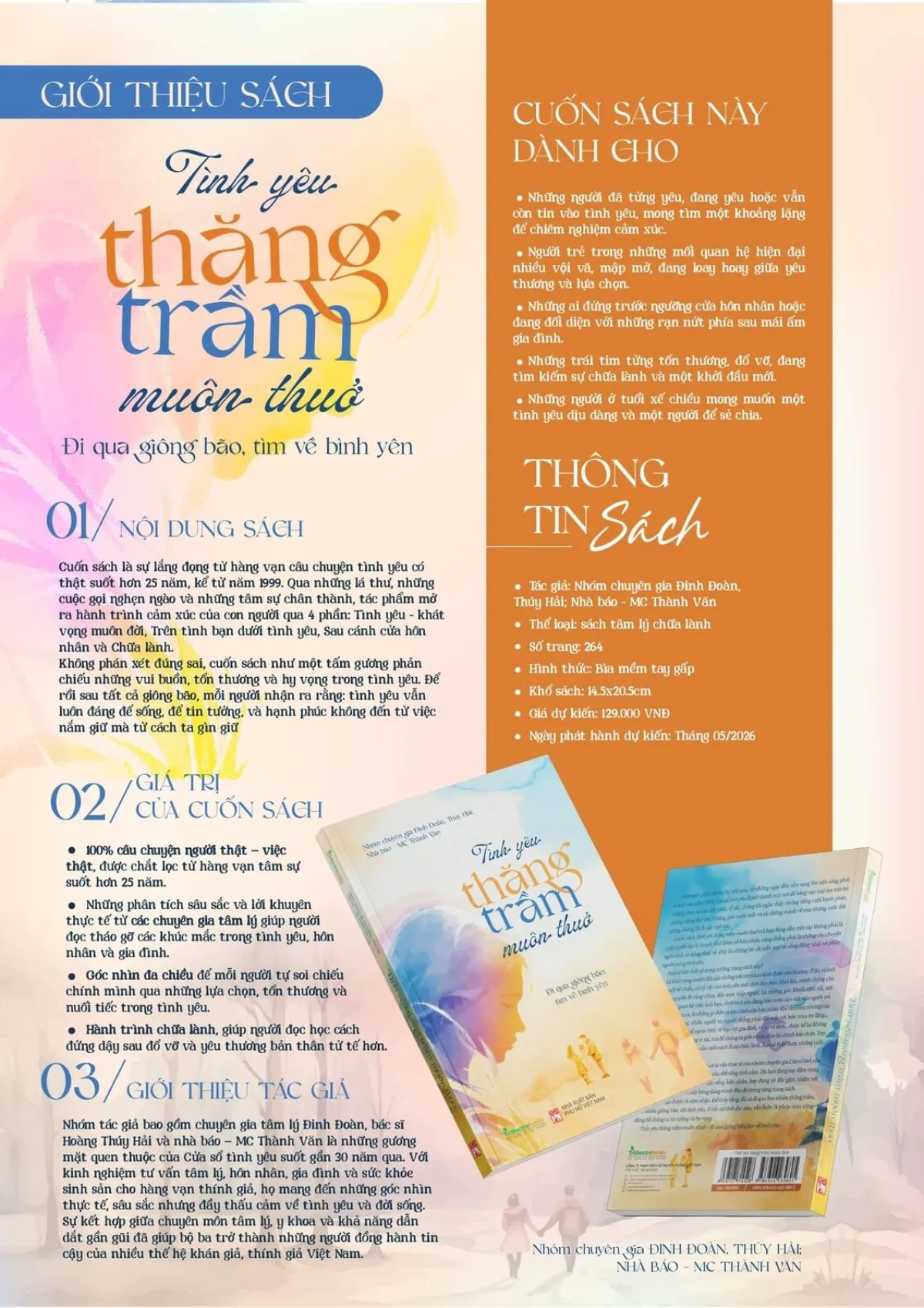 Sách - Tình Yêu Thăng Trầm Muôn Thuở - Nhóm chuyên gia Đinh Đoàn, Thuý Hải, Nhà báo - MC Thành Văn - ảnh 10