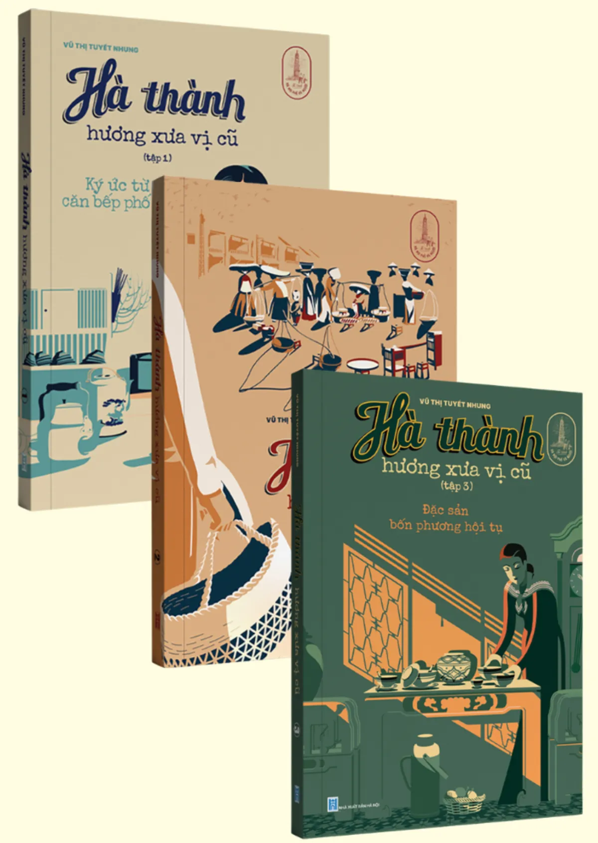 Combo trọn bộ 3 tập Hà thành hương xưa vị cũ